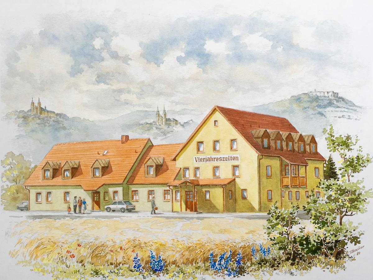 Hotel Garni Vierjahreszeiten บัดชตาฟเฟลชไตน์ ภายนอก รูปภาพ